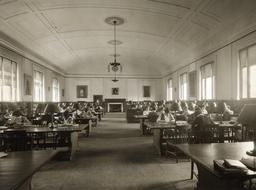 Main Reading Room in the Library