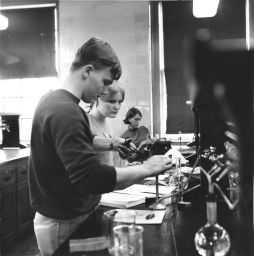 Students in Lab, Date Unknown