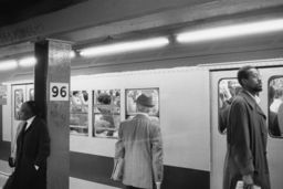 Subway passengers, 96th Street Station