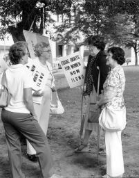 ILGWU Western PA District Council Equal Rights Amendment demonstration, 1978