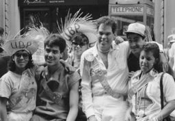 Group from United Bronx Parents at the 1985 Puerto Rican Day Parade