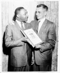 The Social Justice Award is presented on behalf of the Religion and Labor Foundation to Dr. Martin Luther King, Jr.