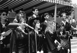 Commencement choir