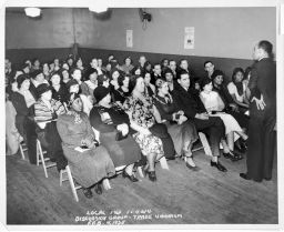 ILGWU Local 142 discussion group on trade unionism, February 4, 1935