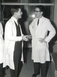 Thomas Meikle, Jr., MD with Dr. Gershorn.