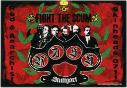 RASH -- Fight The Scum -- Red and Anarchist Skinheads 0711