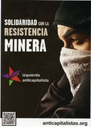 Izquierda Anticapitalista (IA) -- Solidaridad Con La Resistencia Minera