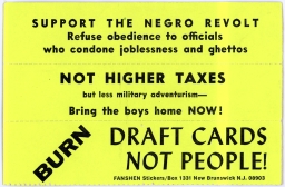 Night Raiders -- Support The Negro Revolt