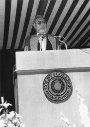 C. Everett Koop, commencement speaker, 1988