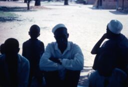 Muslim elders at village of Nsemiwe, Nsama