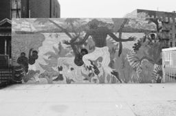 Mural by Manny Vega at United Bronx Parents
