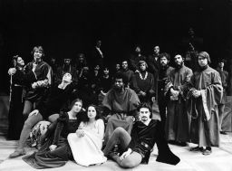 Othello cast, Richard Uchida, far right standing first row