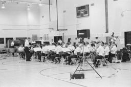 Audience for the United States Navy Band, South Bronx High School