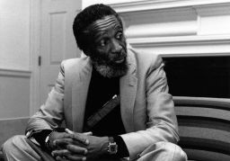 Comedian and activist Dick Gregory spoke at the college in 1988.