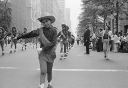 Marchers in the 1985 Puerto Rican Day Parade