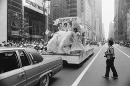 Arrow Air float in the 1985 Puerto Rican Day Parade