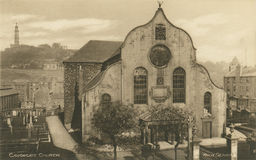 Canongate Church. Knox Series; verso: [divided back, no message]