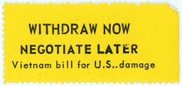 Night Raiders -- Withdraw Now Negotiate Later -- Vietnam Bill For U.S. Damage