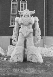 Snow sculpture, Québec Winter Carnival