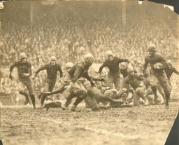 Football, Penn vs. University of Illinois, 1925, action on the field