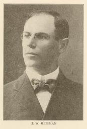 John William Heisman (1869-1936), L.L.B. 1892, portrait photograph