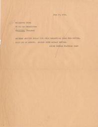 JPFO to Solidarite Juive about Saltzman's Arrival in Brussels, June 1946 (correspondence)
