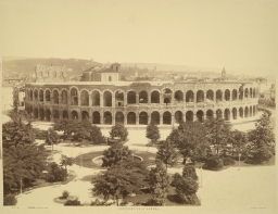 Verona, Piazza Brà, Exterior of Arena 