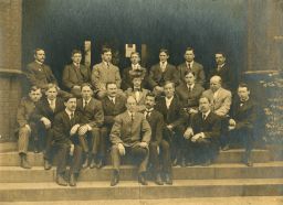 Department of Physics, staff and graduate students, group photograph