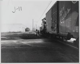 Crossing Over Onto Milwaukee Road-Union Pacific Main Line from Seventh Avenue Switching Job