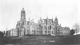 College Hall (built 1871-1872, Thomas Webb Richards, architect), exterior