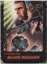 Front cover illustration of the "Blade Runner: Original Press Kit."