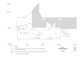 Plan view of Townley-Read Short Longhouse and Yard Area