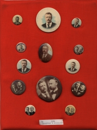 Theodore Roosevelt-Fairbanks Campaign Buttons, ca. 1904