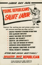 Labor Day 1956: Young Republicans Salute Labor