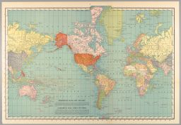 Rand, McNally & Co.'s New 14 x 21 Map of the World