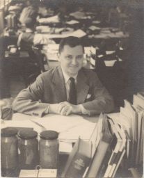 Photo of Edward J Wormley at the Office of Price Administration