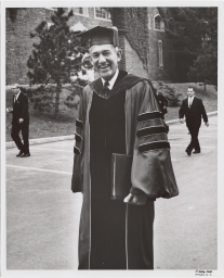 Deane Waldo Malott at Cornell's 1963 Commencement