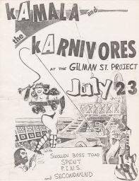 Gilman Street Project, circa 1989 July 23