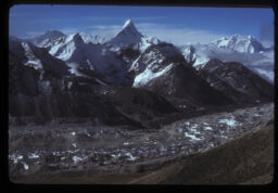 Sagarmatha kshetrako drisya (सगरमाथा क्षेत्रको दृश्य / Everest Region)