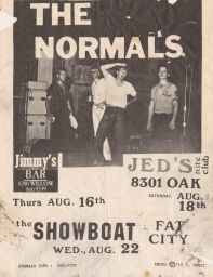 Jimmy's Bar, Jed's Nite Club, & The Showboat, 1979 August 16 to 1979 August 22