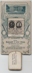 Prohibition Party Campaign Card, ca. 1904