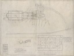 Construction and grading plan for garden of P. B. Jennings. Plan J4