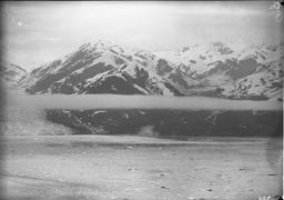 Long focus panorama (300-301) of Turner and Haenke Glaciers from Gilbert's 1000-foot site on Gilbert Point