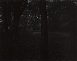 Untitled #2 (Trees and Farmhouse) from the portfolio Night Coming Tenderly, Black