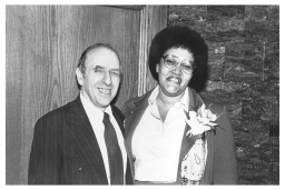 Frank Kameny and Carolyn Handy at swearing-in session of D.C. Human Rights Commission