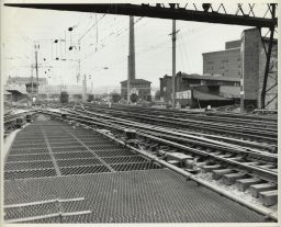 View from H Bridge in West Yard, Looking South