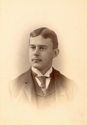 Frank Bird Gummey (1867-1955), M.D. 1888, portrait photograph