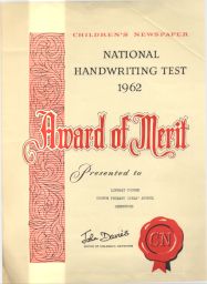 Academic Certificates_1962 - 1967