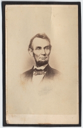 Photograph of Lincoln Portrait Engraving