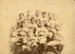 Baseball, Cape May team, group photograph